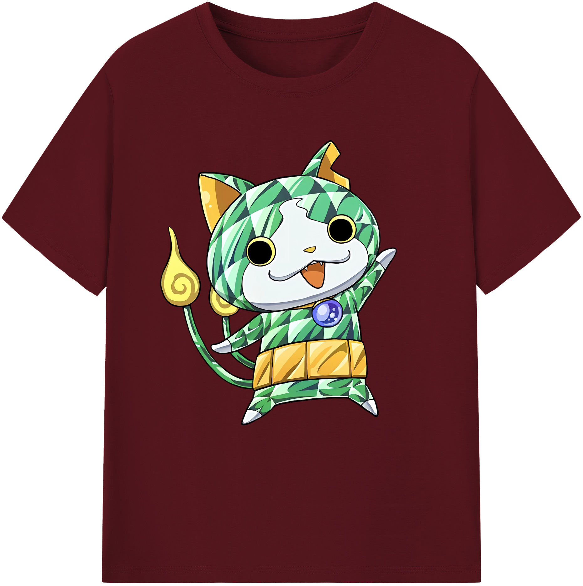 （画像用） 妖怪ウォッチ Yo-kai Watch 綿100％半袖Tシャツ（フロントプリント）